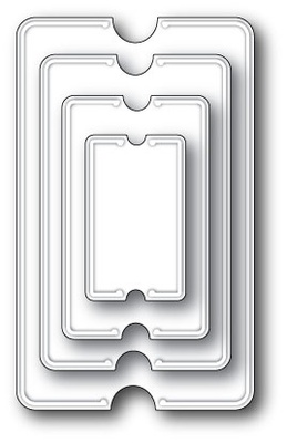 Ніж для вирубки — Dies— Sideshow Tickets, 4 шт.