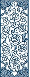 TatteRed Lace Dies - Rose Panel