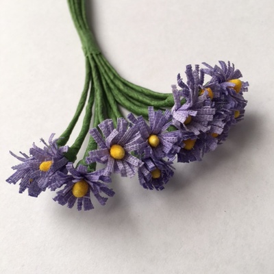 Хризантемы, цветочек 15 мм, стебелек 10 см, 12 шт.