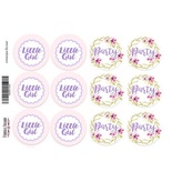 Набір наліпок (стікерів) для журналінгу 1-019, ТМ Фабрика Декору