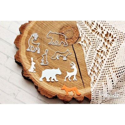 Ножи для вырубки "Лесные жители" от AgiArt