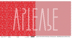 Аркуш від Артельє - ZIMAлогія - Йолки-палки, 30x30cм