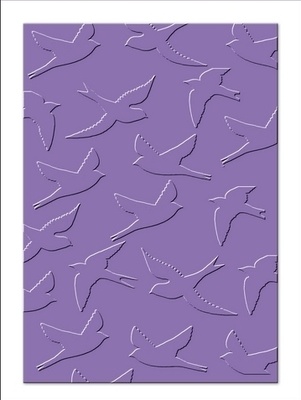 Папка для тиснення Cart - Us Birds Embossing Folder
