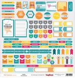 Аркуш паперу для скрапбукінгу від ScrapBerryʼs - Літні карточки 3