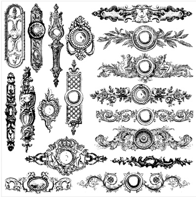 Штампи від IOD - Backplates 12x12 Decor Stamp, 30x30 см