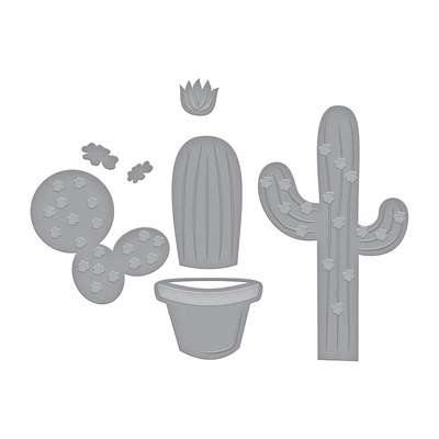 Нож для вырубки от Spellbinders - Potted Cacti