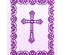 Ніж для вирубки Crafty Ann - Frame with Cross