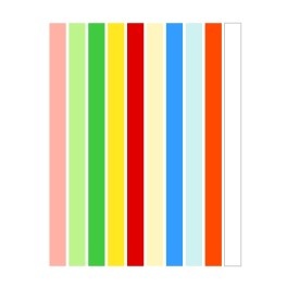 Набор полосок бумаги для квиллинга, 10 цветов, 5х295 мм, 160 г/м2, 100 шт.