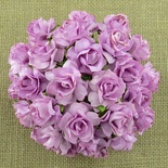 Дикая роза, цвет сиреневый, диаметр - 30мм, 1 шт.