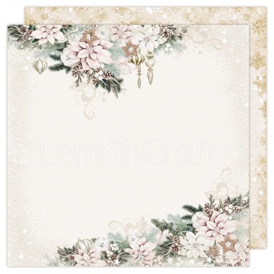Набiр паперу для скрапбукiнгу Lemoncraft - Cozy Christmas, 30.5x30.5см