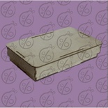 Заготовка з чіпборду "Шкатулка" №2 Проста, 16x9x3 см, z28