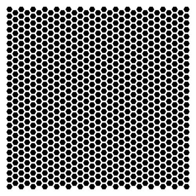 Маска Мини-соты 15,2*15,2см толщина 0,15мм SCB53100014