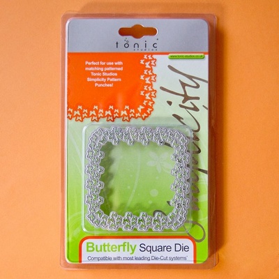 ЦІНУ ЗНИЖЕНО! Ніж для вирубки Tonic studiOs-Butterfly Square Die