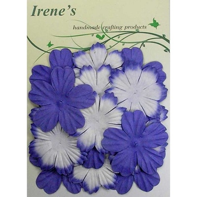 Декоративні квіти різних кольорів, розмір упаковки: 12x16,5см, 20 шт.