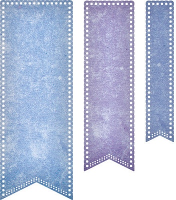 Ножи от Cheery Lynn Designs - Horizon Fishtail Banners