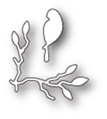 Ніж для вирубки від Poppystamps - Birdsong Mini Corner