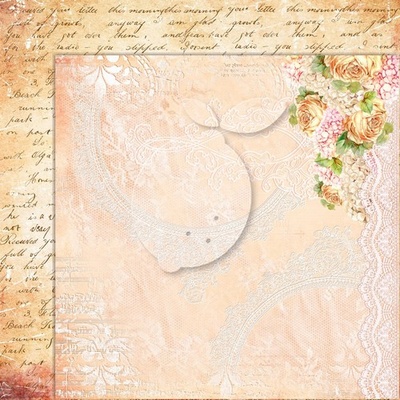 Аркуш двостороннього паперу для скрапбукінгу від LemonCraft - Grow with me me 06