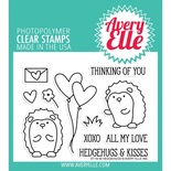 Акриловий штамп Avery Elle - Hedgehugs Clear Stamps