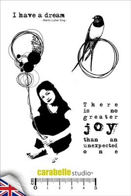 Штамп: Joy - Carabelle Studio — радість