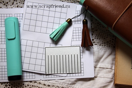 Ніж для вирубки від Scrapfriend - Кісточка/Бахрома для пінята, 6,2x4,8cм