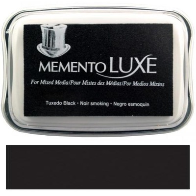 Чернила Tsukineko Memento Luxe - Tuxedo Black
