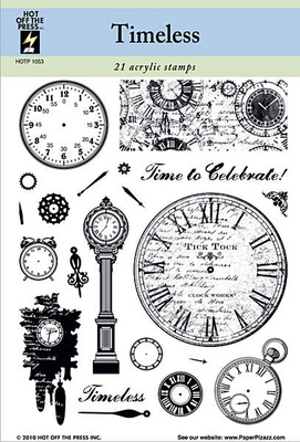 Набор акриловых штампов HOTP - Timeless Stamp Set, размер 14х17,8 см