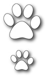 Ніж для вирубки від Poppystamps - Puppy Paw Prints