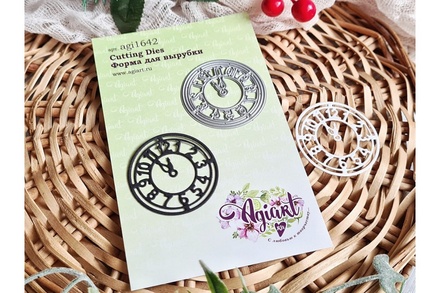 Ніж для вирубки "Годинничок" від AgiArt, 45*45 мм