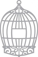 Ніж для вирубки від Cheery Lynn Designs - Bird Cage