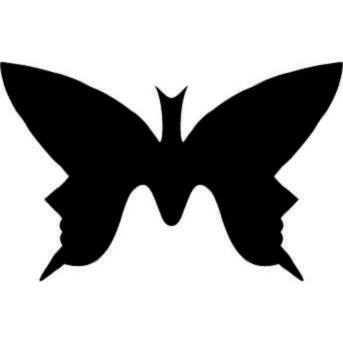 Фигурный дырокол Чарівна Мить - Бабочка, размер 1.8 см