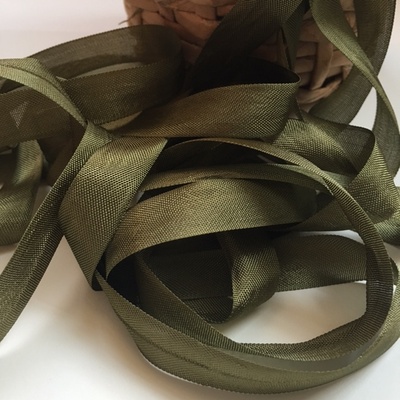 Лента Seam Binding Serbin Brown, ширина 14мм, длина 90см