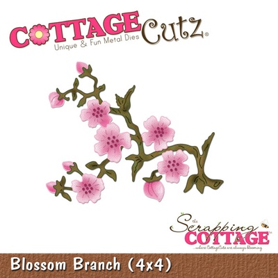 Ніж для вирубки CottageCutz - Blossom Branch, 10x10 см