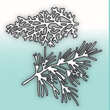 Нож для вырубки от  MiMiCut - Хвойный лес, 61 x 33 мм, 68 x 54 мм