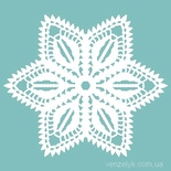 Чипборд від Вензелик - Серветка 01, 98x113 мм, розмір: 98x113 мм