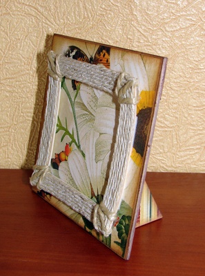 Чипборд - Заготовка - Рамочка для фото - 3 деталі