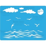 Маска - Фабрика Декору - Морська романтика 2, 15см20 см