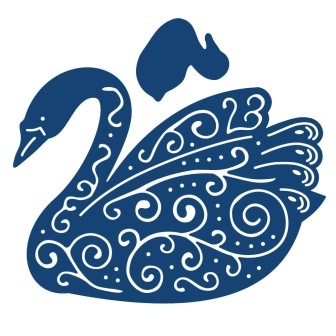 Ніж для вирубки від TatteRed Lace - Swan - Лебідь