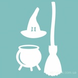 Чипборд від Вензелик - Набір справжньої відьмочки, розмір: 100x60 мм