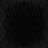 Аркуш одностороннього паперу зі срібним тисненням, дизайн Silver Mini Drops Black, 30,5см х 30,5см, ТМ Фабрика Декору