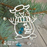 Чипборд ScrapBox - Сніговий Hh-098