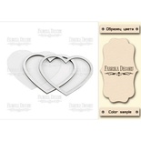 Заготовка для шейкера Сердечко - 1, колір молочний, ТМ Фабрика Декору