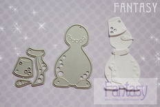 Нож для вырубки от Fantasy - Снеговик 2