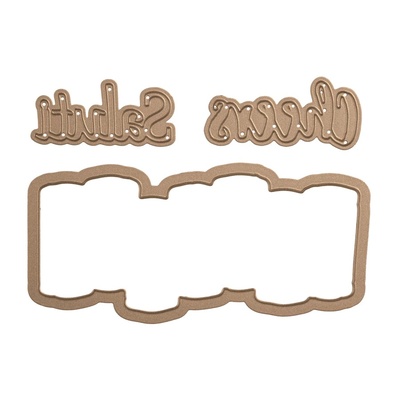 Нож для вырубки + штампы от Spellbinders - Wine Corks