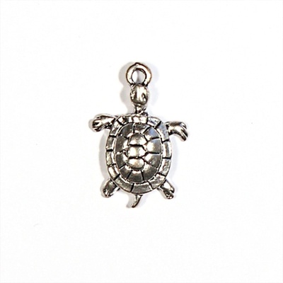 Набір металевих підвісок від ScrapBerryʼs - Морська черепашка, 27x18мм, 10 шт.