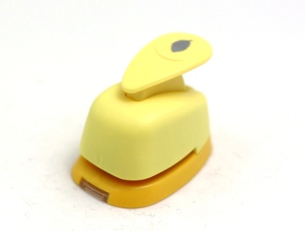 Фігурний дірокол від ScrapBerryʼs "Листочки троянди", 1 см