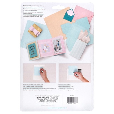 Мині-дощечка для згину паперу від We R Memory Keepers - 6×8 Score Board, 6610847