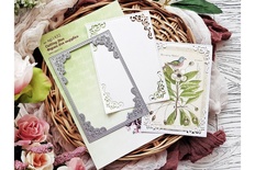 Фору для вирубки "Рамка - підкладка для фото "Вишукана" 9*13 см" від AgiArt, 140*100 мм