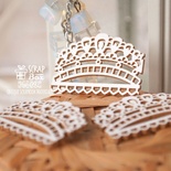 Чипборд ScrapBox — Елемент Мереживо Hw-092, 3 шт