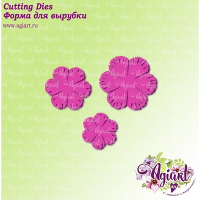 Ніж для вирубки від AgiArt - "Гвоздика"