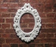 Пластиковая мини морозная рамка от Е.В.А. 4.5x3.3 см